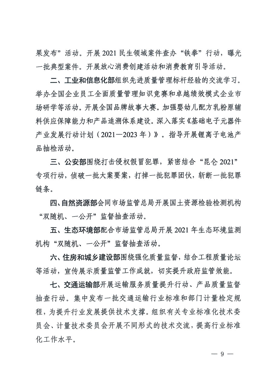 市場監(jiān)管總局等16個部門關于開展2020年全國&ldquo;質量月&rdquo;活動的通知（國市監(jiān)質〔2020〕133號）